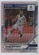 2024 Donruss EuroLeague Legends Press Proof Purple 9/275 Sergio Rodriguez 14mf