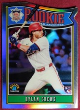 2025 Bowman Chrome Rookie of the Year Favorites #ROY-1 Dylan Crews Nationals