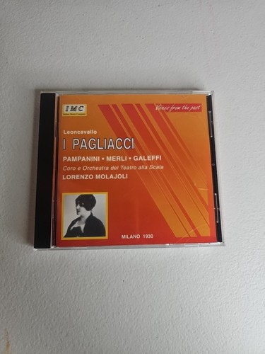 Opera CD I Pagliacci R. Leoncavallo Live La Scala 1930 IMC 1994 102003 - Imagen 1 de 3