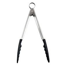Cuisipro 9.5 Inch Silicone Locking Tongs
