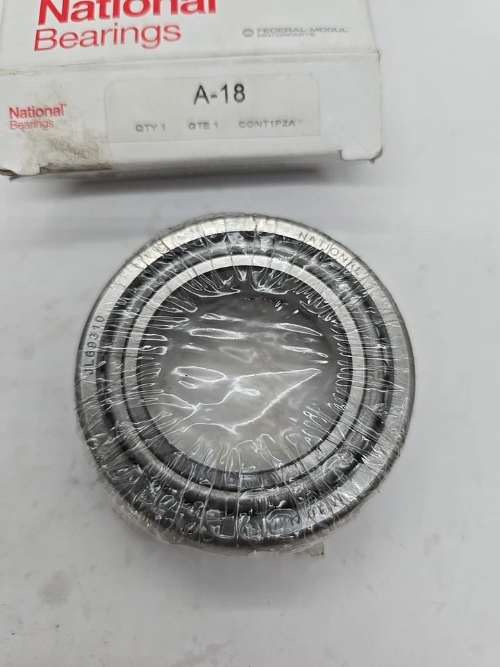 Cojinete diferencial transmisión manual cónico National A-18 (JL69310 y JL69349) Foto 2 de 3