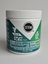 Stem Fruit Fly Trap 5.4 oz Safe for Use Around Kids and Pets