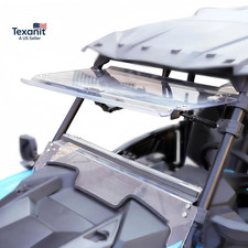 3-IN-1 Adjustable Flip up Windshield for 2019-2023 Polaris RZR 1000 XP/XP 4 1000