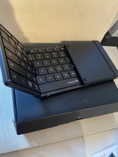 ProtoArc Foldable Bluetooth Keyboard Full Size for Windows/MacOS, Black XK01