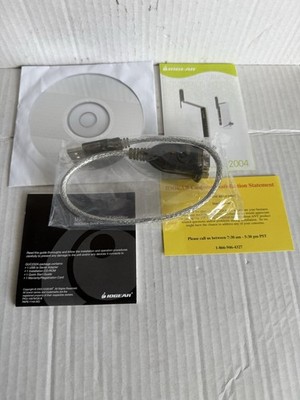GUC232A IOGEAR USB to Serial adapter installation CD with quick start guide