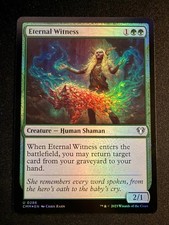 MTG - Eternal Witness Commander Masters Foil