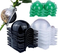 10Pcs Plant Rooting High Pressure Propagation Ball Root Grow Grafting Box Garden
