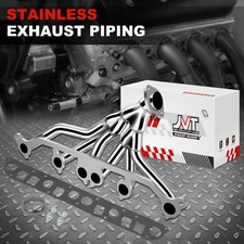 Exhaust Manifold Header For 91-99 Jeep Wrangler Cherokee Commanche Yj Tj Xj 4.0l