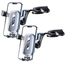 2pcs Universal 360° Car Phone Mount Holder For Cell Phone Samsung Galaxy iPhone
