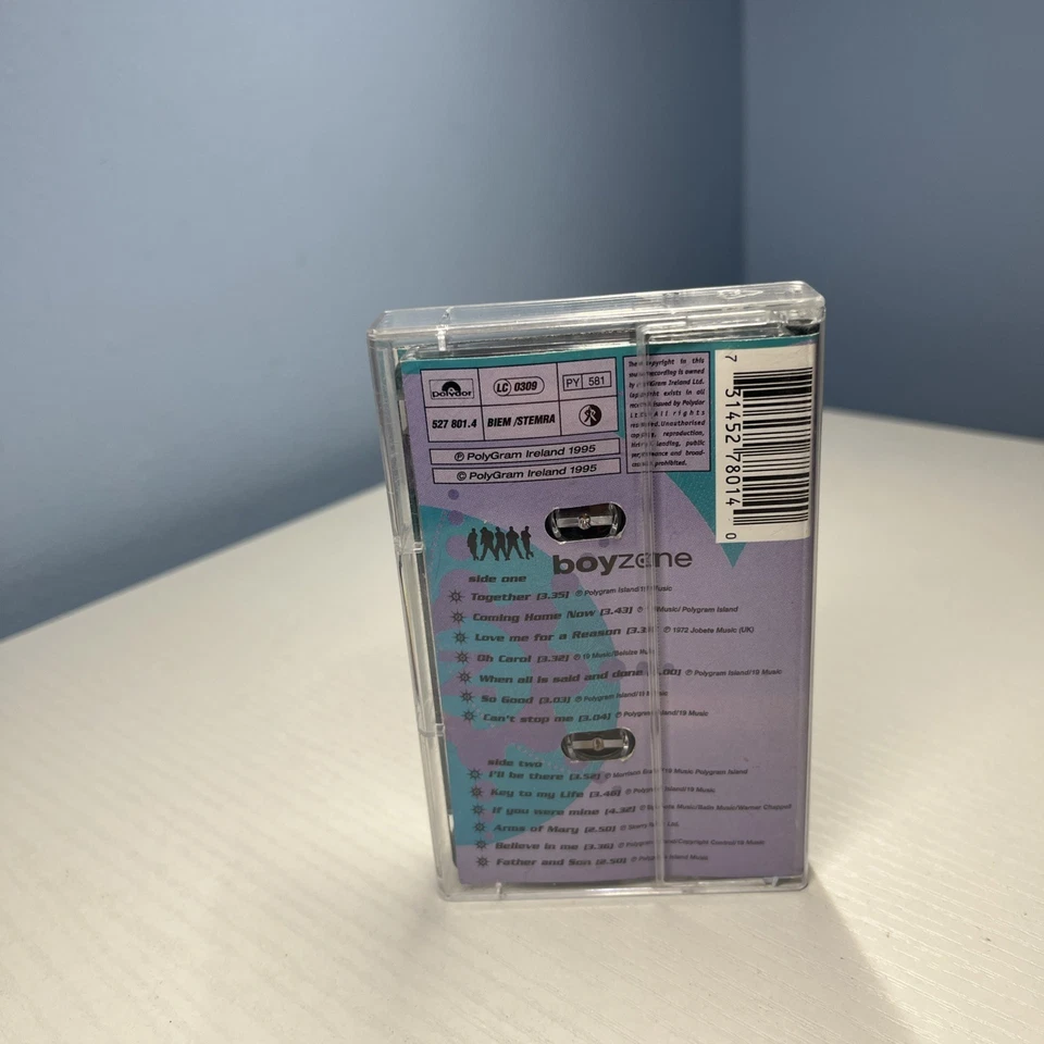 Boyzone - Said And Done - Album Cassette Tape (1995) - Image 3 of 3