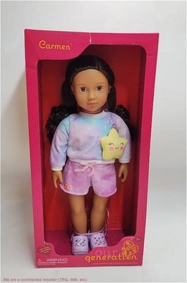 Our Generation Carmen 18'' Doll with Tie-Dye Pajama SEE DETAILS