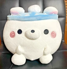 Honeymaru Rolling Holiday Polar Bear Plush 8in NWT Round1