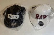 Taylormade Raw Tour & TP5 SnapBack Hats White Maroon/Black White Sealed