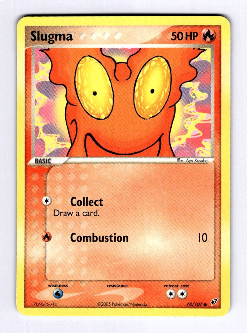 Slugma - 074/107 Deoxys #74 (2005) Common NM Pokemon