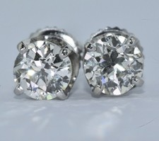 Diamond Earrings 1.30 carat