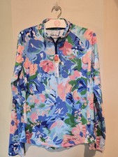 NWT WALTER HAGEN P11 UV PROTECTION QUARTER ZIP WOMEN'S SIZE SMALL
