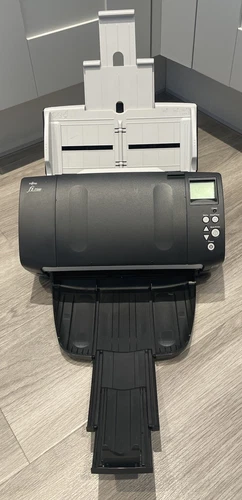 Fujitsu Fi-7180 High Speed Duplex Image Scanner with both trays USB cable + PSU