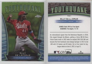 2024 Topps Chrome Youthquake Elly De La Cruz #YQ-1 Rookie RC