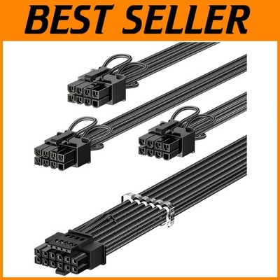 600W PCIe 5.0 GPU Power Cable for RTX 3090Ti 4080 4090