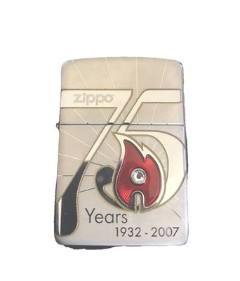 zippo 75th Anniversary lighters limited 500 swarovski 2007
