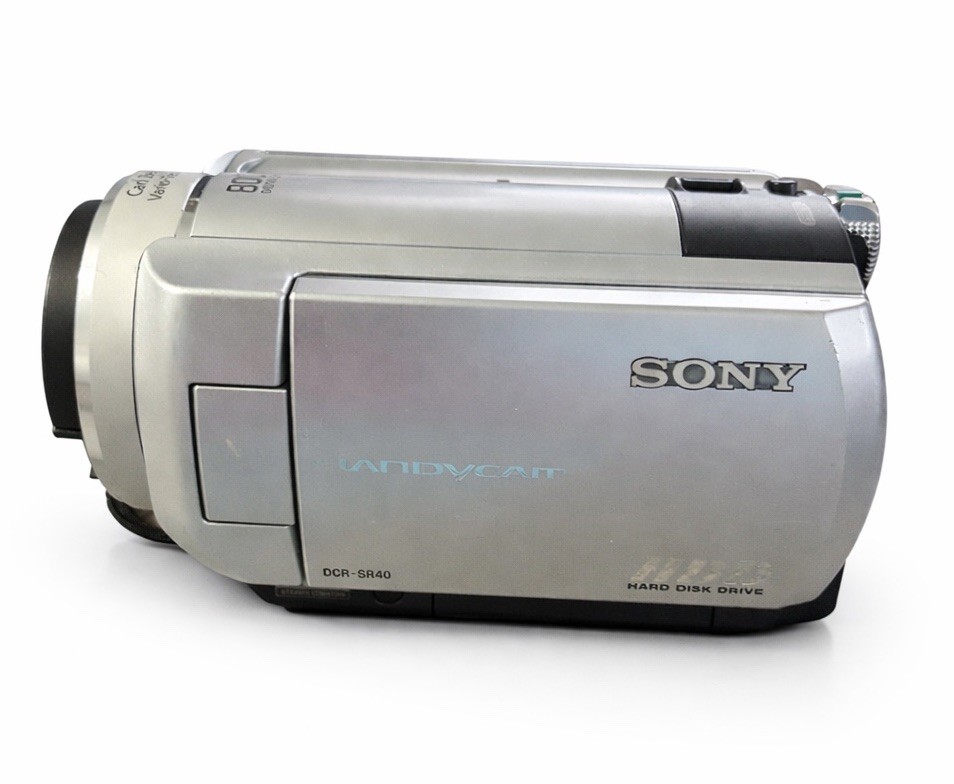 Sony Handycam Camcorder DCR-SR40 Silver Digital Video Cam Only No