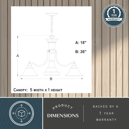 Vaxcel Lighting CH30307 Standford 7 Light Chandelier - Brass - Picture 3 of 11