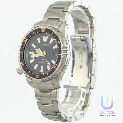 Citizen Promaster Dive Automatic Black Dial 42mm NY0160-66E