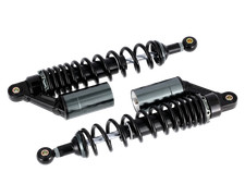 Set: Tuning-Federbeine 360mm, mit externen Ausgleichsbeh&auml;lter, Schwarz / Titan -
