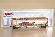 ATLAS 50 000 647 WEATHERED LIFELINE FOODS ACF 5250 4 BAY HOPPER CAR 39000 on