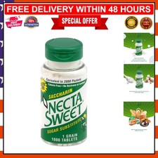 Potent 1-Grain Saccharin Tablets 1000-Pack for Health-Conscious Sweetening
