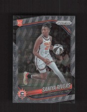 2025 Panini Prizm WNBA #131 Saniya Rivers Swirl Prizms SSP