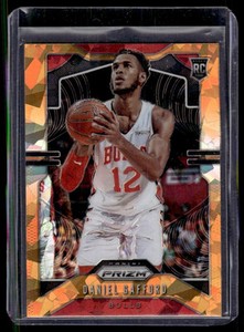 2019-20 Panini Prizm Rookie Orange Cracked Ice Prizm Daniel Gafford Rookie #294