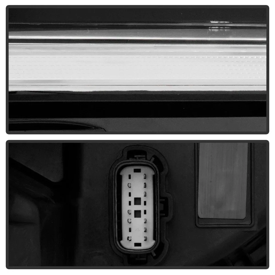 Fit 2022- 2025 Ford Expedition Halogen w/LED DRL Chrome Trim Headlight Passenger - Изображение 4 из 4