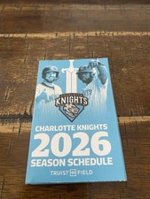 Charlotte Knights 2026 International League Pocket Schedule 
