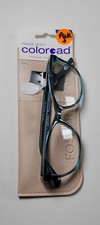Women's Foster Grant Reading Glasses COLOREAD Green w/ Case -PICK- 3