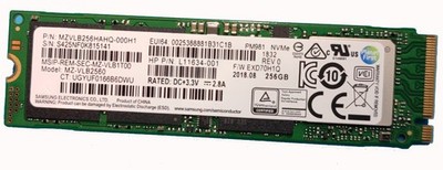 Festplatte 256 GB SSD M.2 NVMe