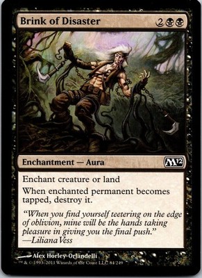 Brink of Disaster Core Set 2012 (M12) Regular