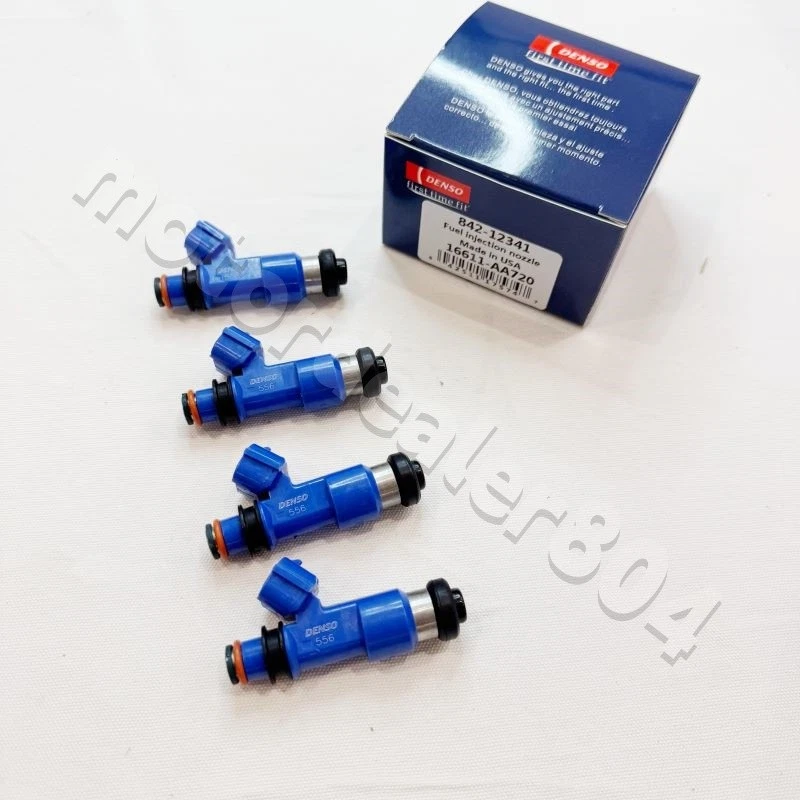 4 piezas NUEVOS INYECTORES DE COMBUSTIBLE DENSO 565cc 16611-aa720 para wrx sti impreza legacy 2,5 l Foto 2 de 4