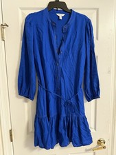 Nine West Women's Cobalt Blue Adaptive Dress Size M
