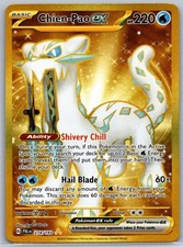 Chien-Pao ex 274/193 Hyper Rare Paldea Evolved Pokemon Holo Near Mint on eBay
