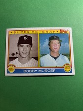 1983 Topps Super Veteran Bobby Murcer #783 New York Yankees