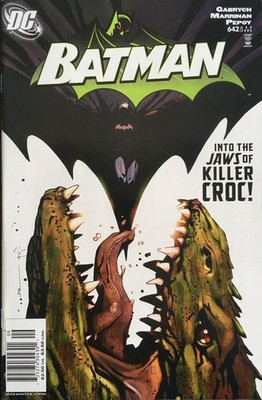 Batman (1940) # 642 Newsstand (8.0-VF) Killer Croc, Mad Hatter 2005