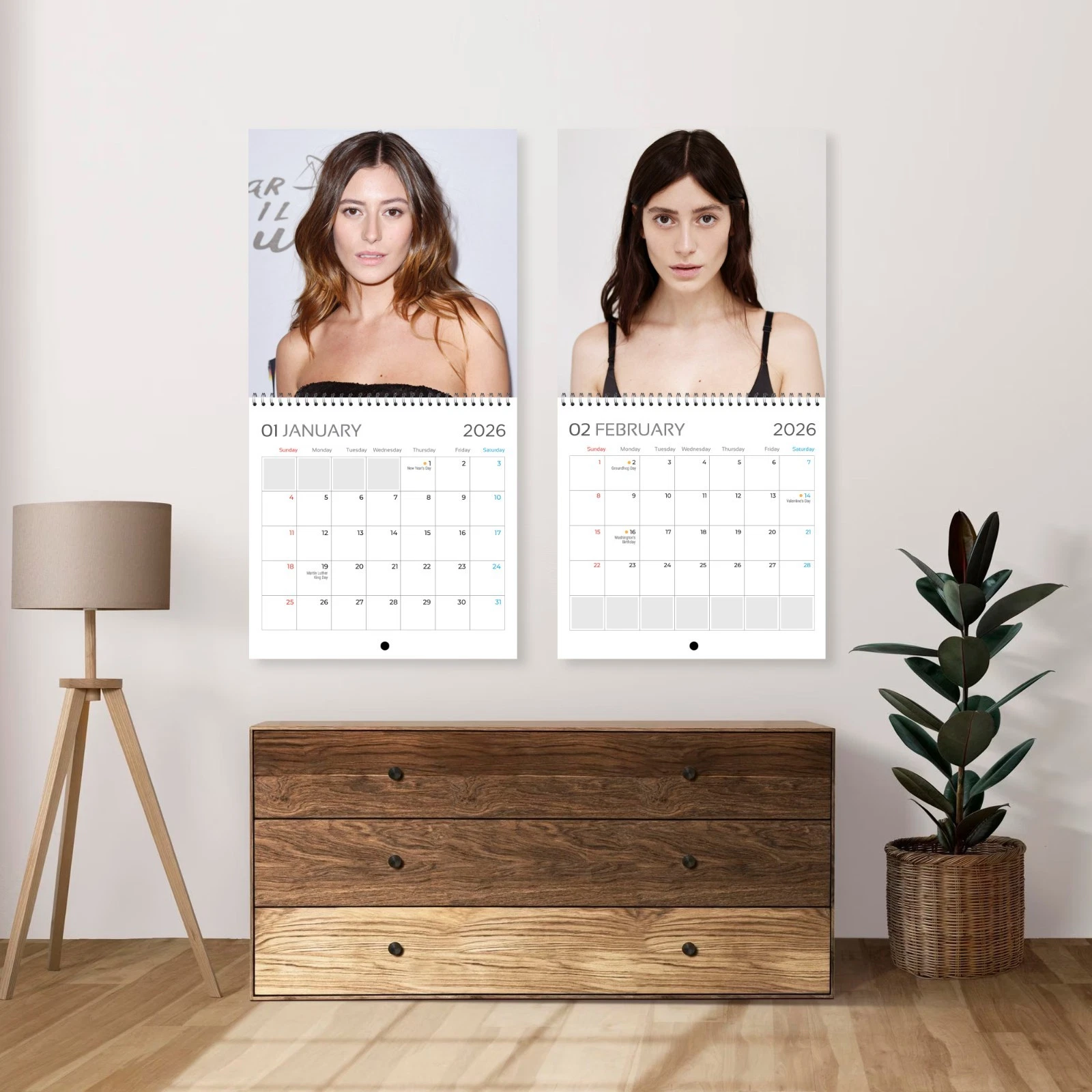 Alejandra Guilmant 2026 Wall Calendar 12-Month Celebrity Photo Calendar