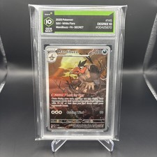 2025 Pokémon White Flare Mandibuzz 145/086 Degree Gem Mint 10! on eBay