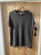 Levi's Men's Original Housemark Crewneck T-Shirt in Grey Size L