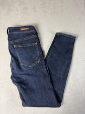 Pilcro By Anthropologie women's High Rise Denim Legging Stretch Blue Size 27