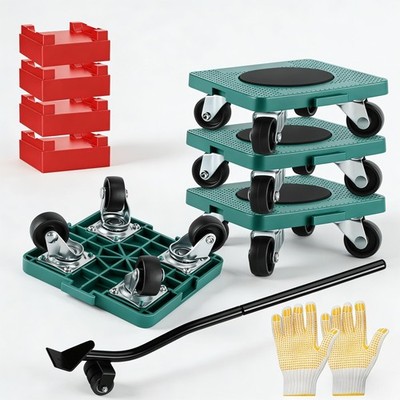 New Upgrade Furniture Sliders, Furniture Movers with Wheels, Furniture Lift M...