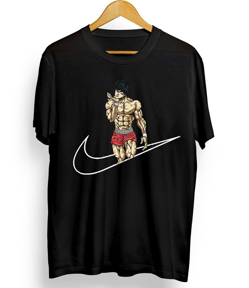 Baki Hanma The Grappler Logo for otaku,gym and fitness for training New  T-shirt