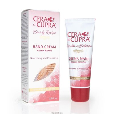 Cera Di Cupra NEW Hand Cream 75ml - Nourishing & Protective with Virgin Beeswax