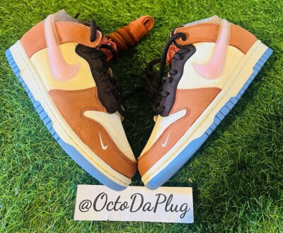 Nike X Social Status Dunk Mid Free Lunch Mens Multi Sizes nby DJ1173-700